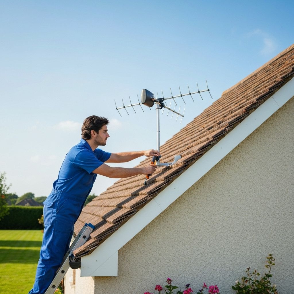 TV aerial installation in Loughton