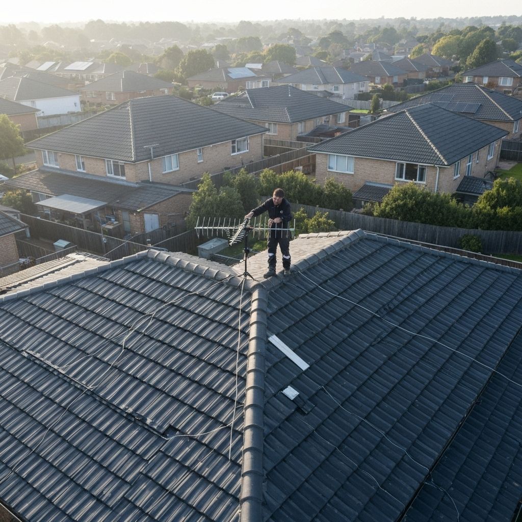 TV aerial installation in Bletchley